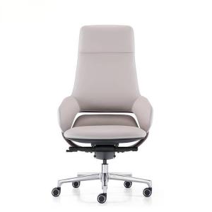 Luxury New Boss Swivel Revolving Manager Pu Leather Executive Office Desk And Chair Set Office