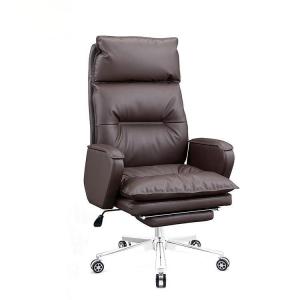 Luxury Offical Furniture Comfortable High Back Black Brown Leather Office Manager Executive Chairs