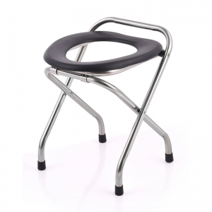 Outdoor Toilet Chair Toilet for the Elderly Adjustable Folding Commode Toilet Chair Patient