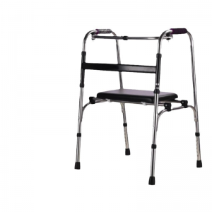 Wholesale Walking Aid With Sitting Board Aluminum Alloy Walker for Adults for Rehabilitation